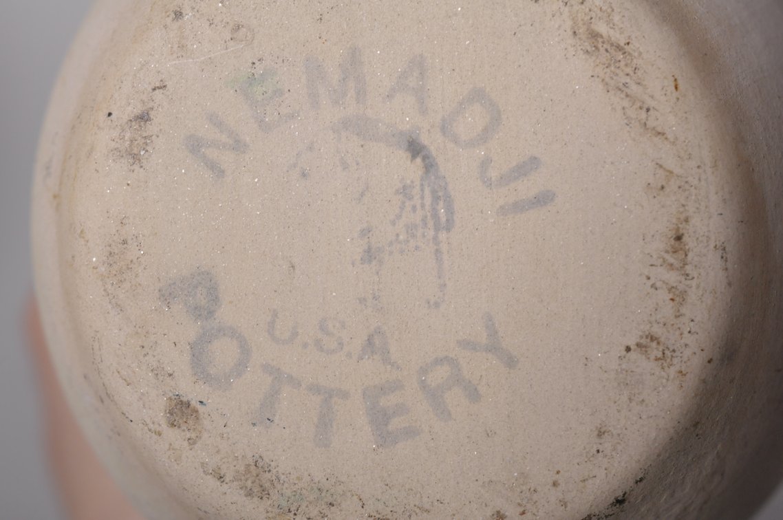 Five Nemadji Pottery Vases, photo 6 of 7