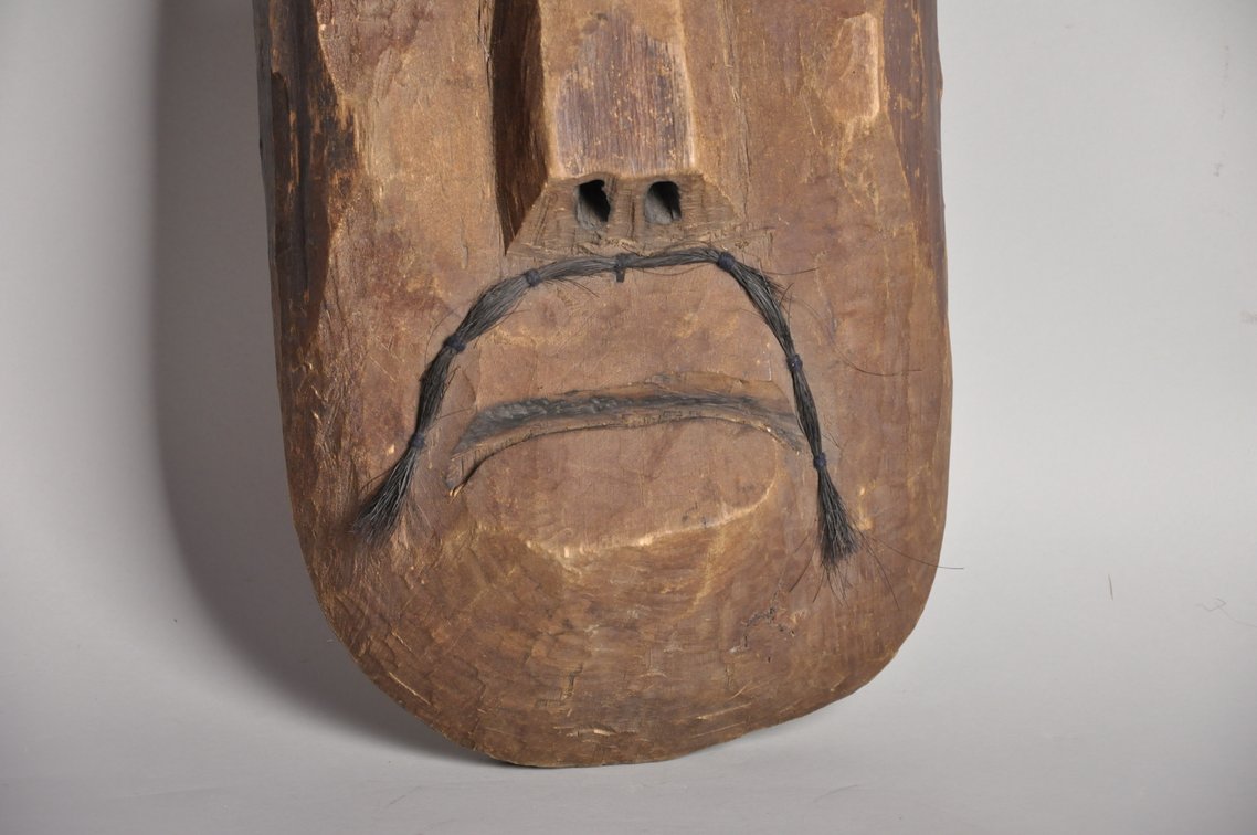Mapuche Southern Chile Kollon Ceremonial Mask, photo 3 of 7