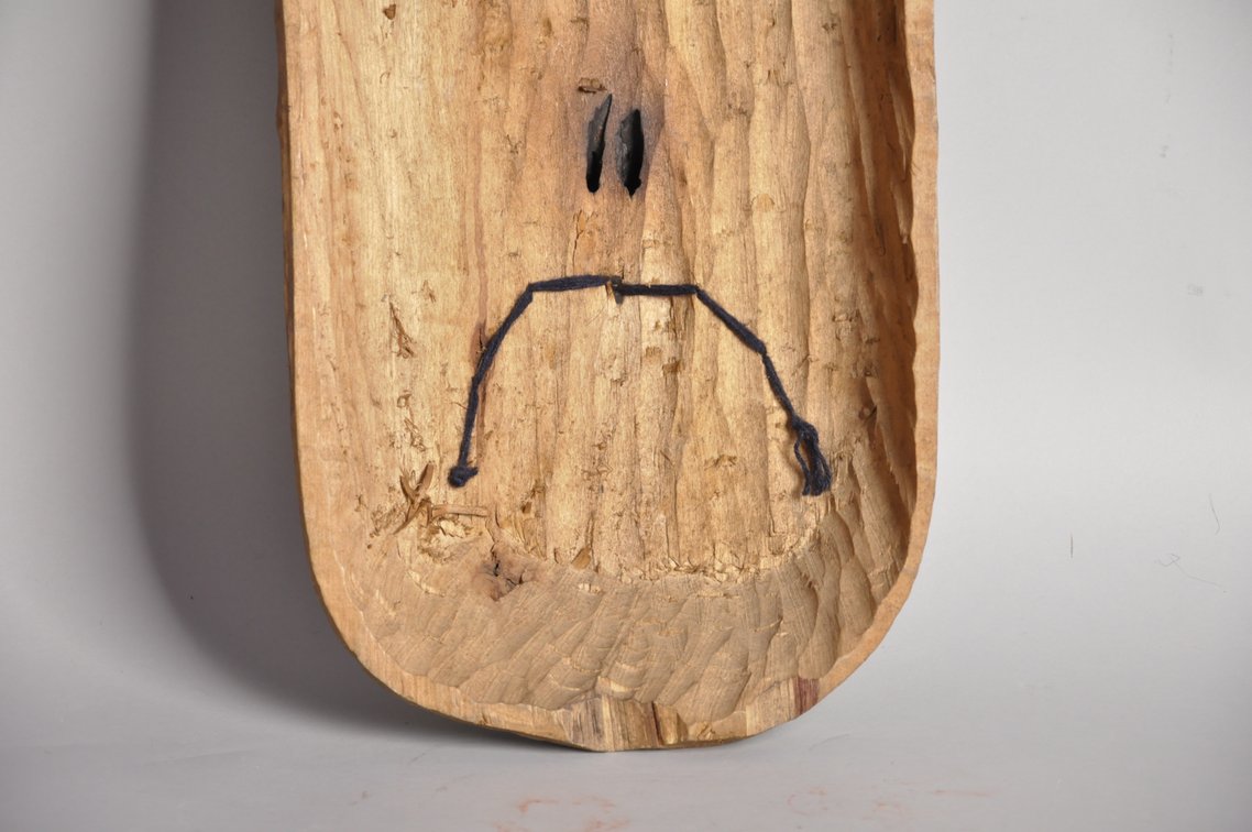 Mapuche Southern Chile Kollon Ceremonial Mask, photo 6 of 7