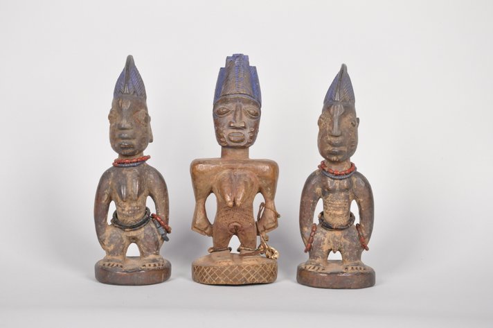Ere Ibeji Yoruba Nigeria Wood Sculptures
