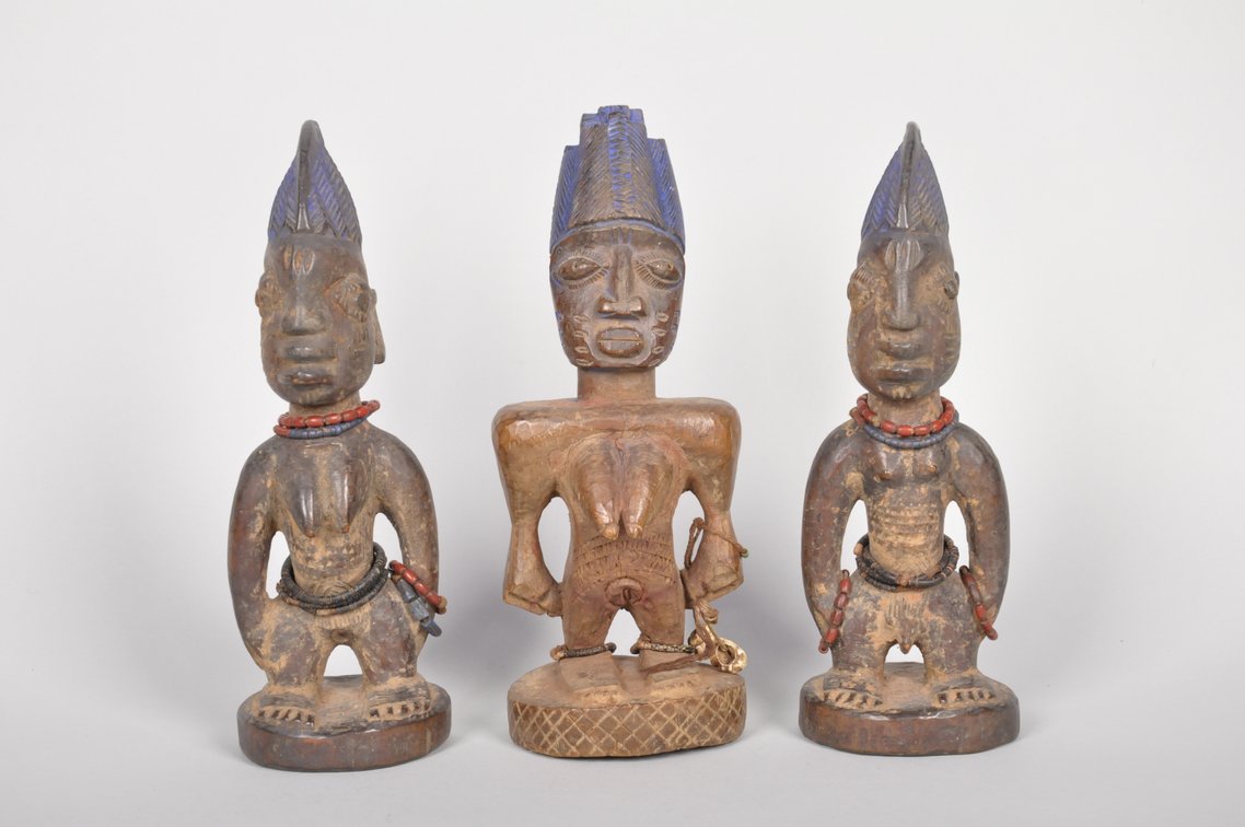 Ere Ibeji Yoruba Nigeria Wood Sculptures, photo 3 of 8
