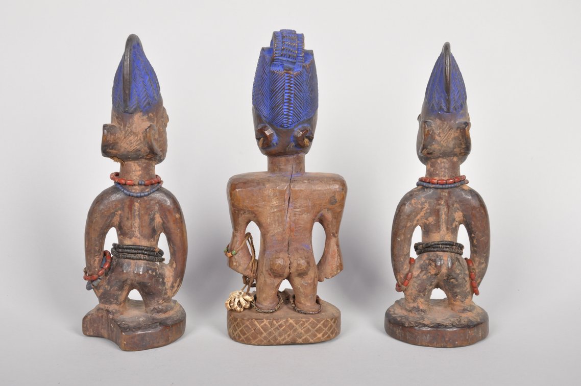 Ere Ibeji Yoruba Nigeria Wood Sculptures, photo 6 of 8