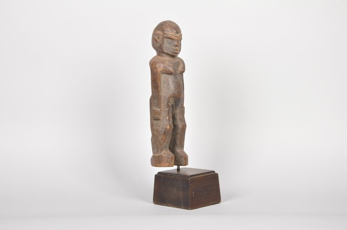 Lobi Bateba Figure Carving, Burkina Faso, West Africa