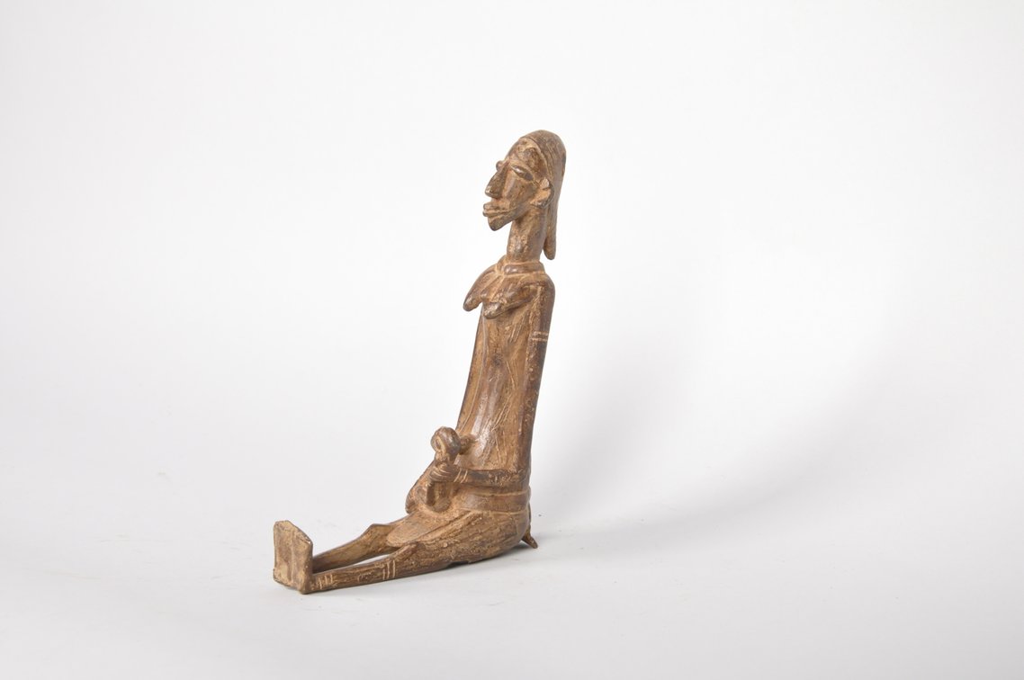Dogon Maternity Metal Figure, Mali, photo 4 of 8