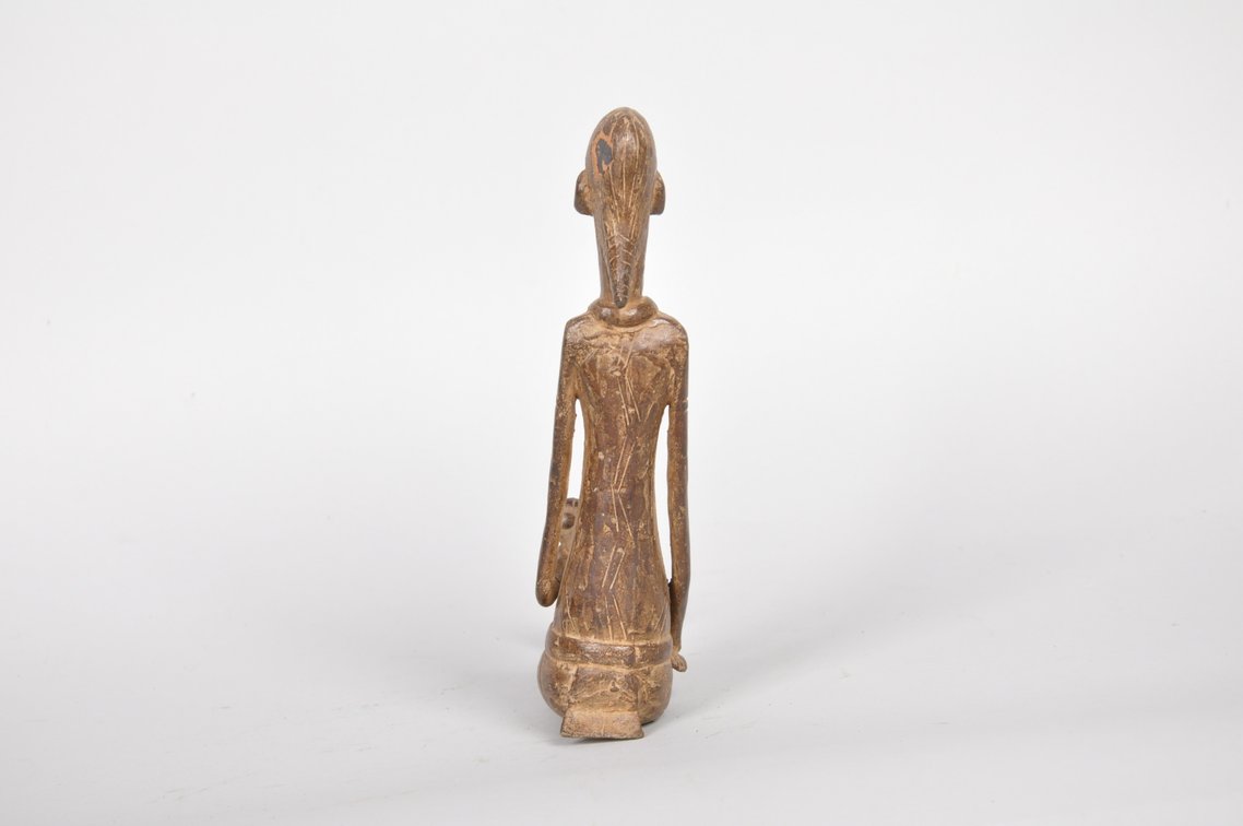 Dogon Maternity Metal Figure, Mali, photo 7 of 8