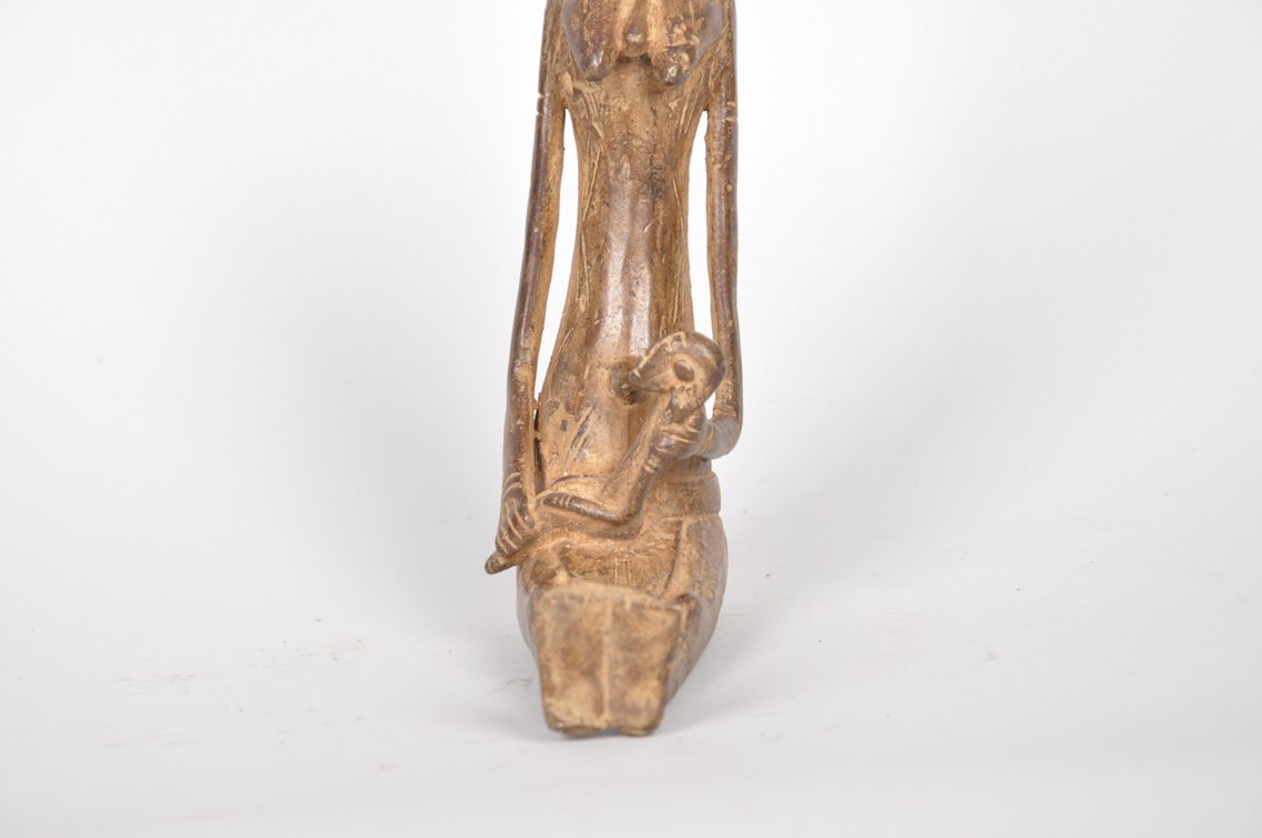 Dogon Maternity Metal Figure, Mali, photo 6 of 8