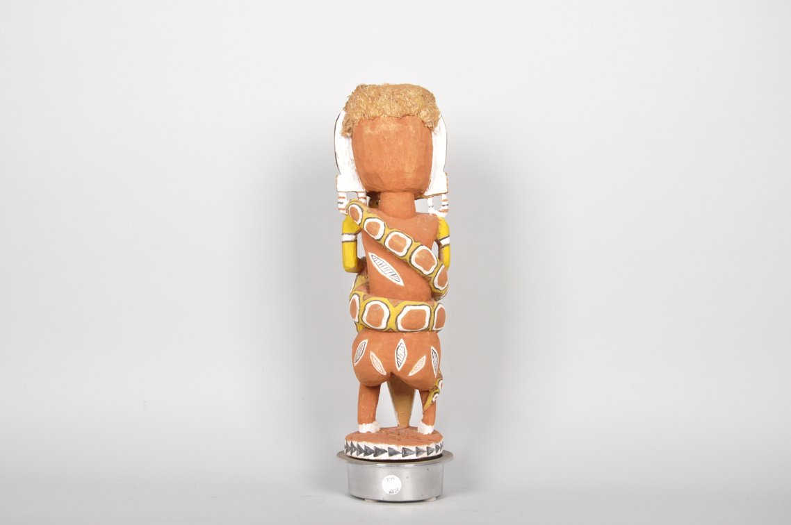 Malangan Ancestral Wood Carving Figure Statue, photo 8 of 8