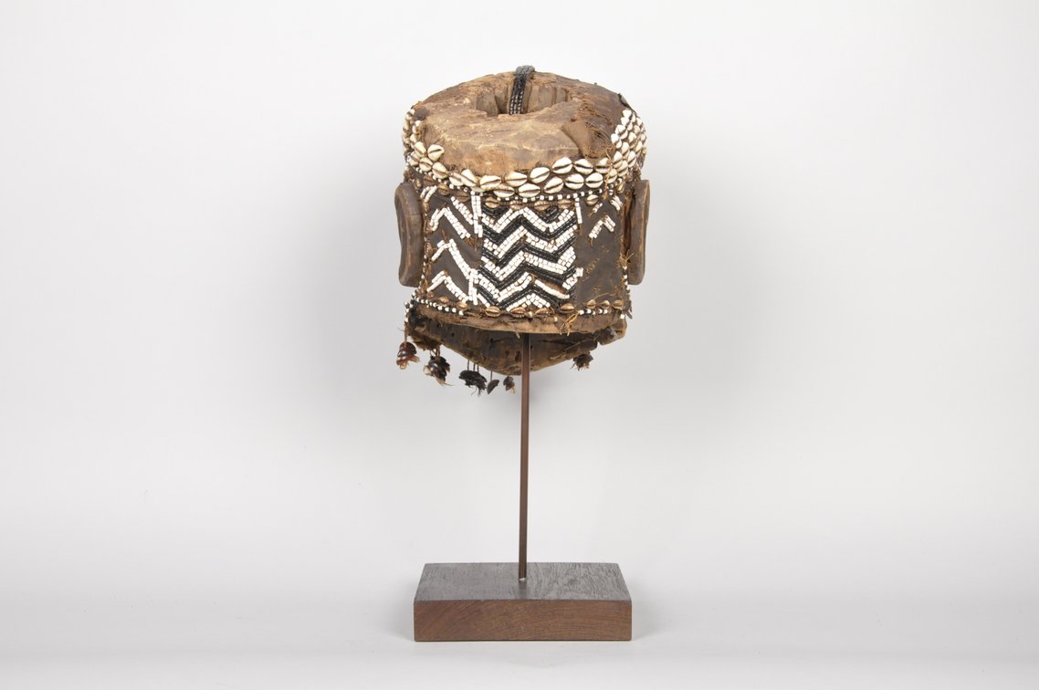 African Kuba Bwoom Helmet Mask 19th or 20th Century, photo 7 of 7