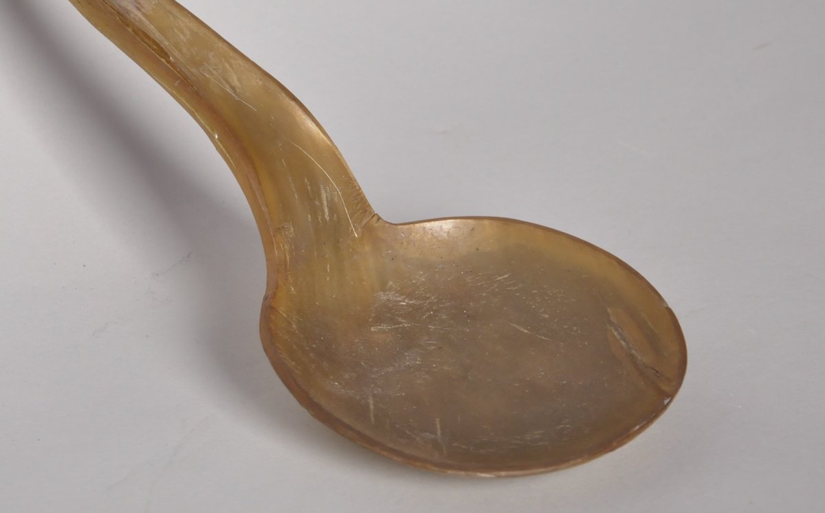 Native American Horn Carved Spoon, photo 4 of 7