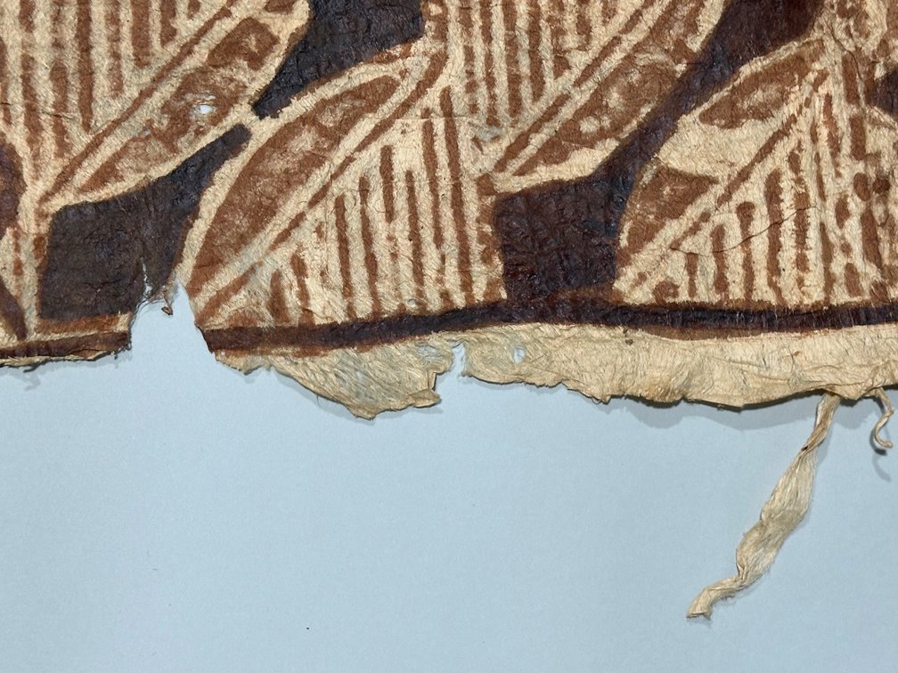 Pacific Islands Tapa Bark Cloth, photo 6 of 10