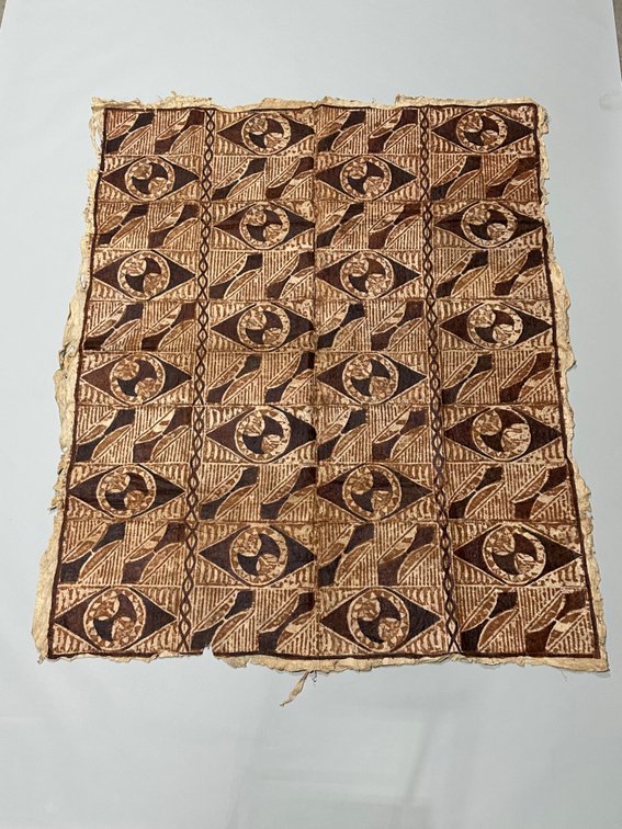 Pacific Islands Tapa Bark Cloth, photo 2 of 10