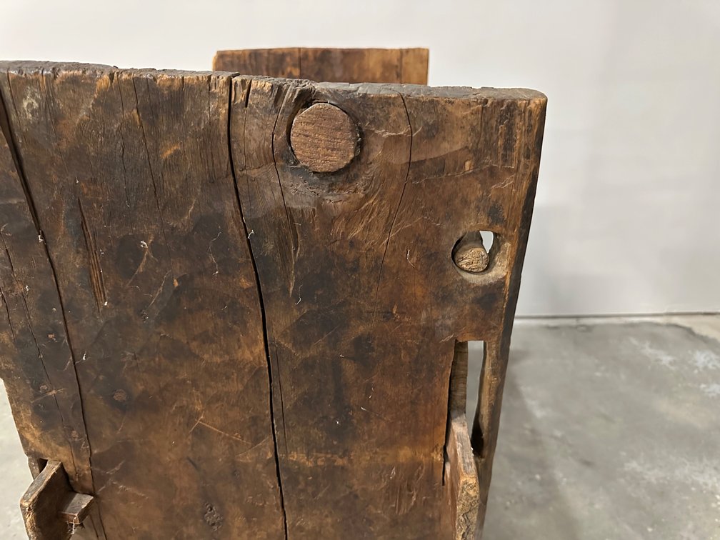 Middle Eastern Carved Wooden Chest, photo 16 of 16