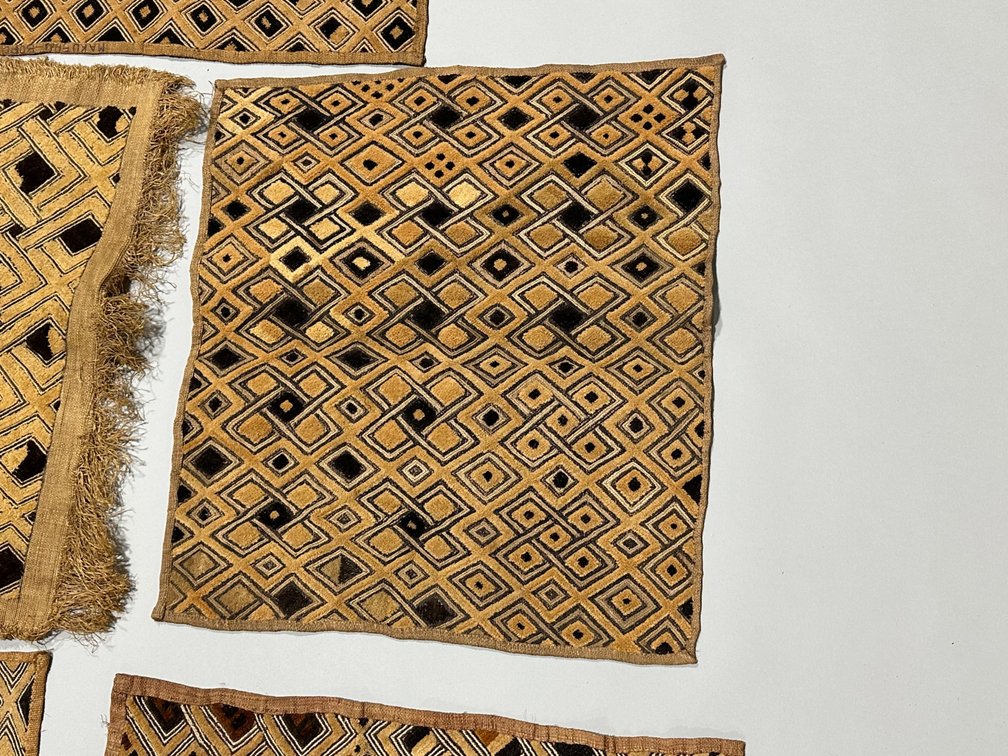 Kuba Raffia Cloth Textiles, Democratic Republic of Congo, photo 4 of 9