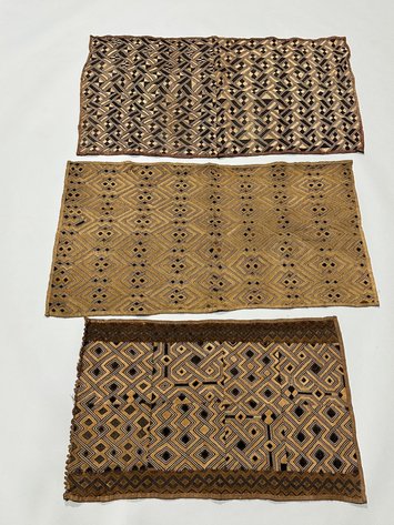 Kuba Raffia Cloth Textiles, Democratic Republic of Congo