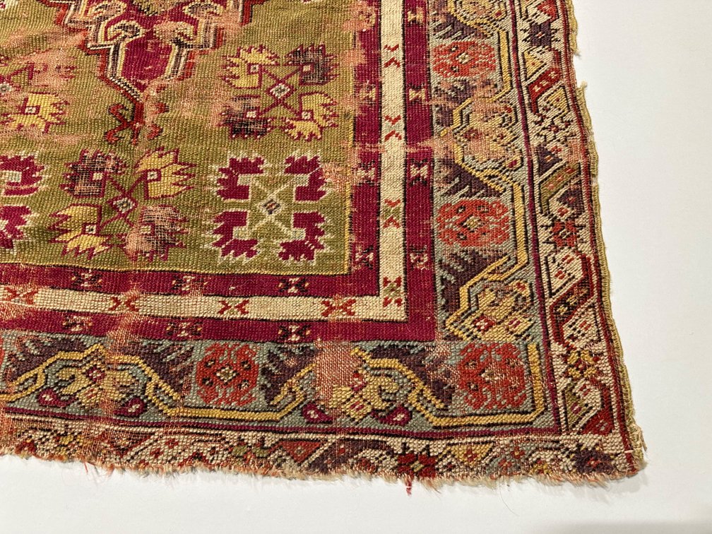 Anatolian Melas Wool Turkish Rug, 19th Century, photo 4 of 8