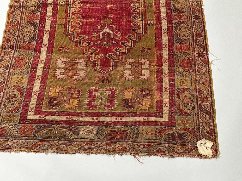 Anatolian Melas Wool Turkish Rug, 19th Century, photo 8 of 8