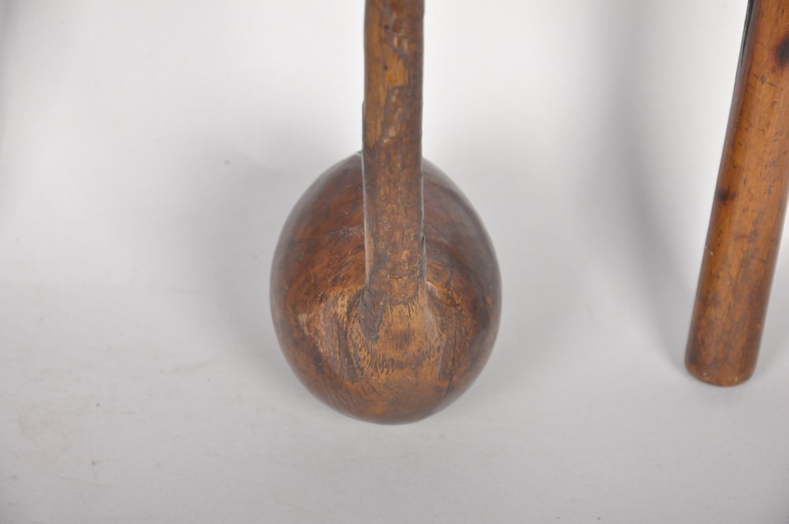 Four African War Knobkerrie Clubs, photo 8 of 9