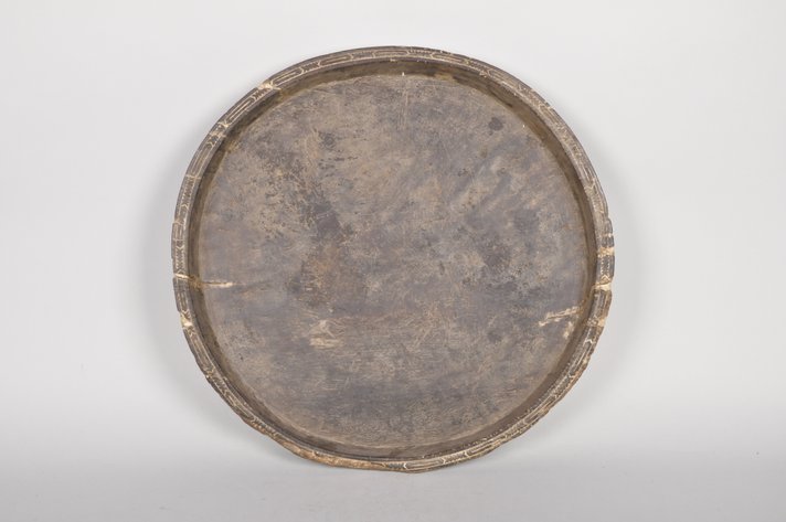 Papua New Guinea Carved Community Food Dish
