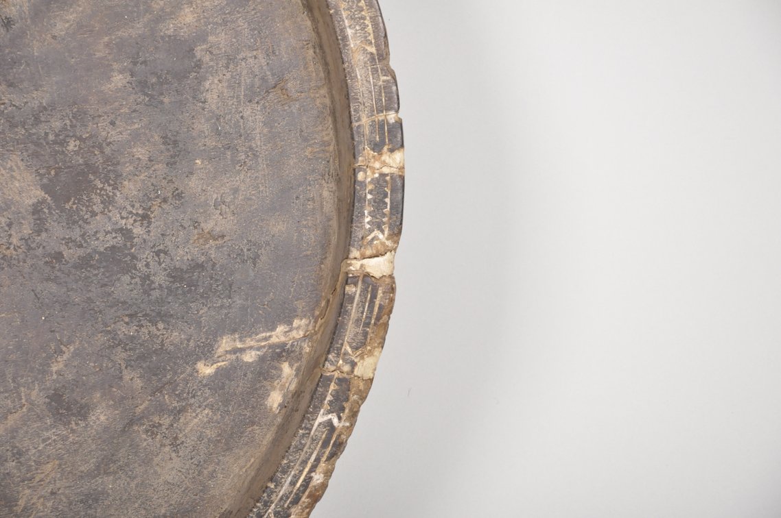 Papua New Guinea Carved Community Food Dish, photo 4 of 8