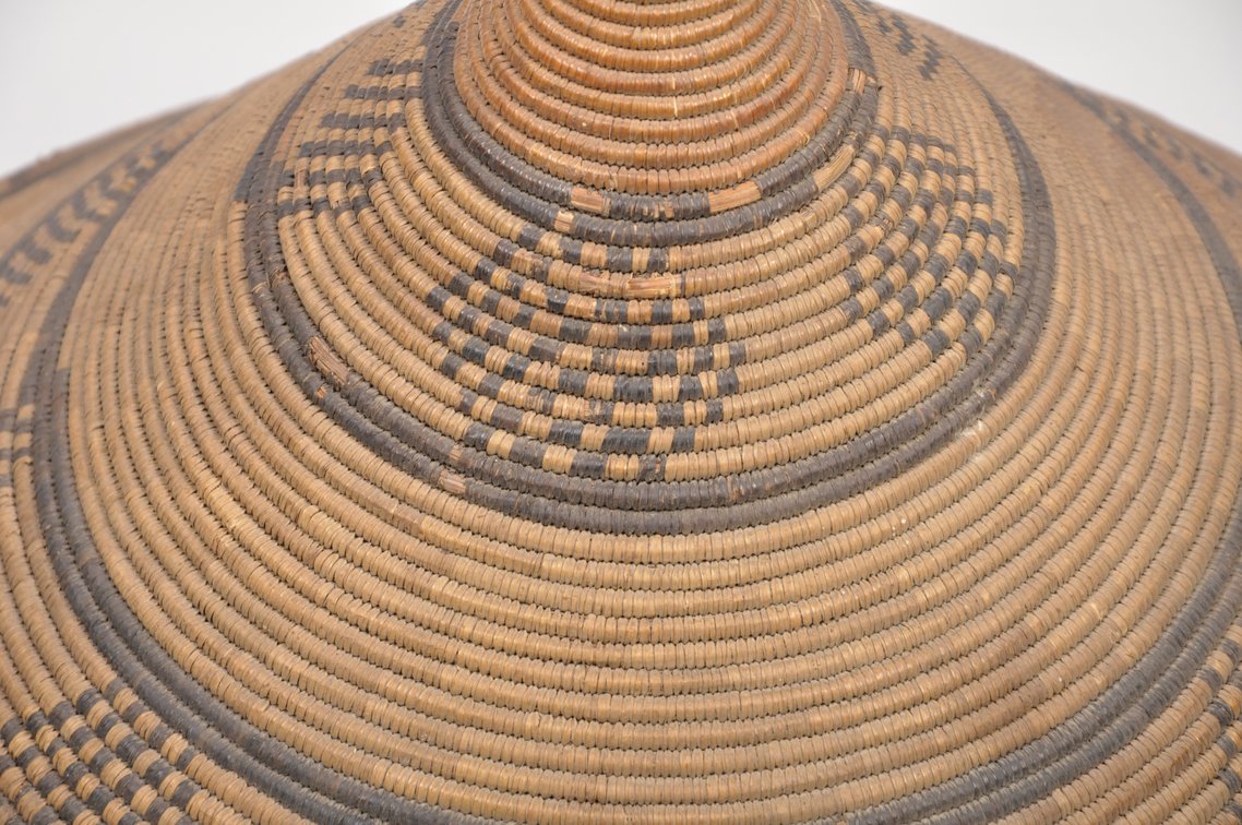 Zulu South Africa Woven Imbeng Hat, photo 2 of 6