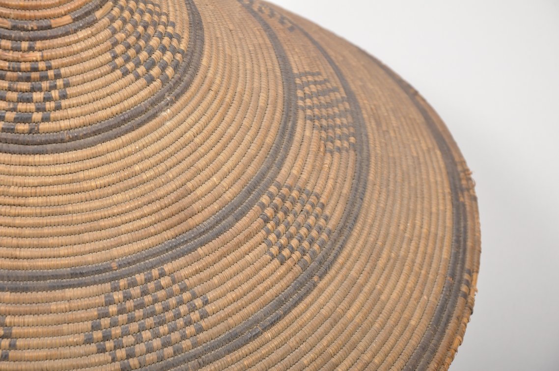 Zulu South Africa Woven Imbeng Hat, photo 3 of 6