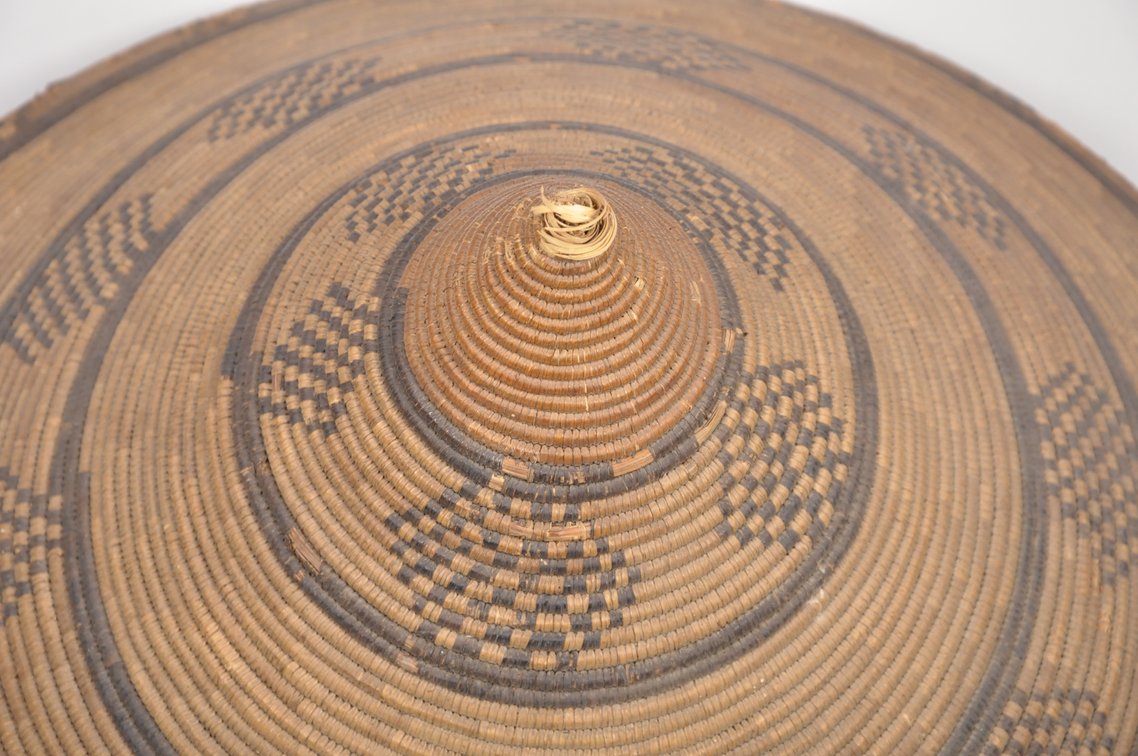 Zulu South Africa Woven Imbeng Hat, photo 4 of 6