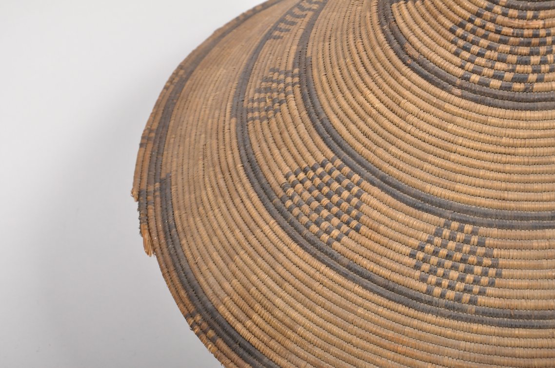 Zulu South Africa Woven Imbeng Hat, photo 5 of 6