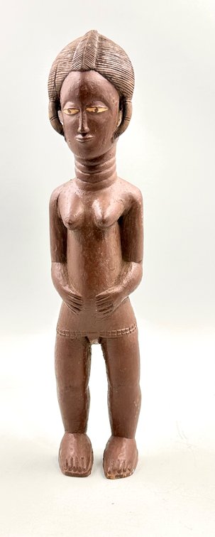 Old African Baule French Colonial Figure, photo 4 of 6