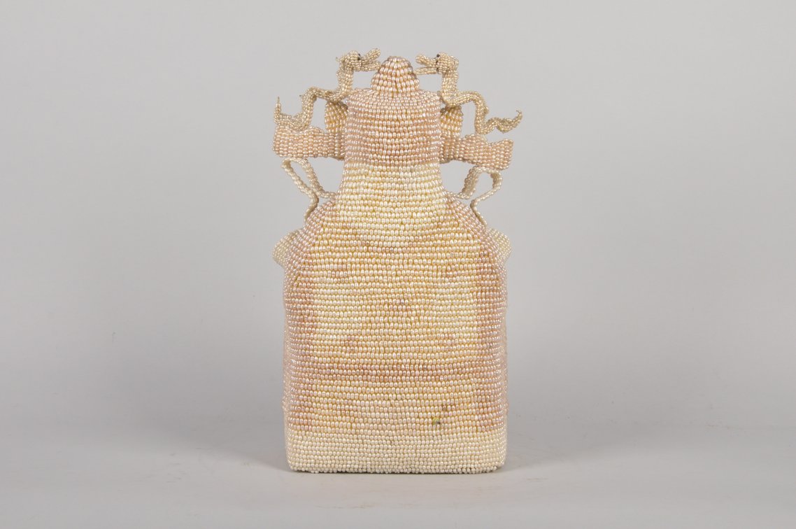 Jade Emperor Yu Huang Modern, Pearl Folk Art Sculpture, photo 5 of 7