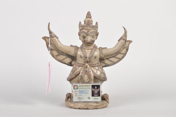 Garuda Cosmic Order Thai Ceramic Sculpture