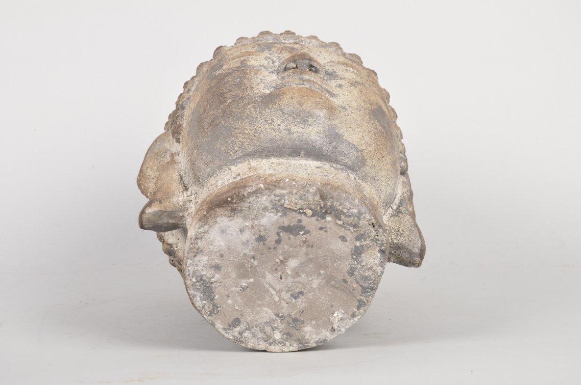Gautama Buddha Head Modern Sculpture, photo 7 of 7