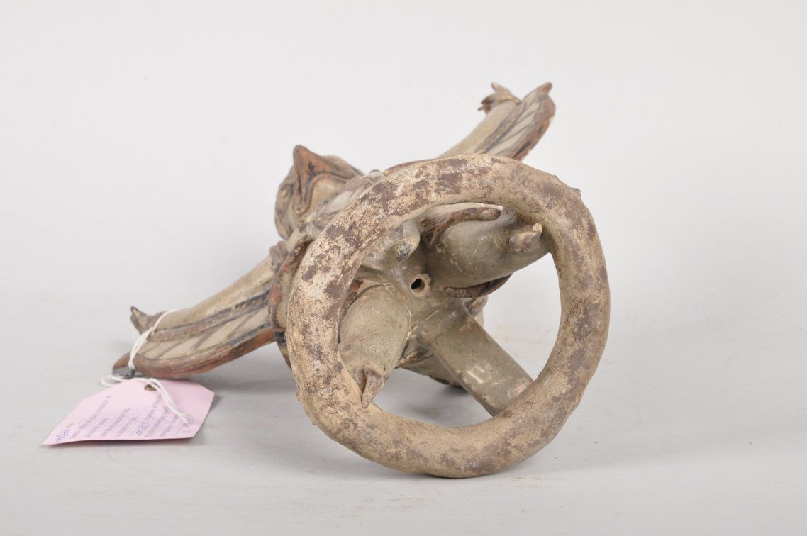 Garuda Cosmic Order Thai Ceramic Sculpture, photo 11 of 11