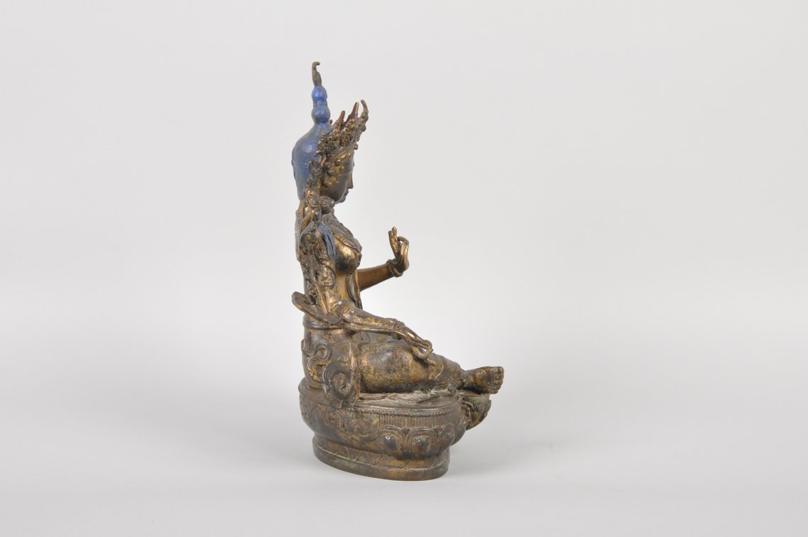 Bronze Seated Tara, photo 4 of 9