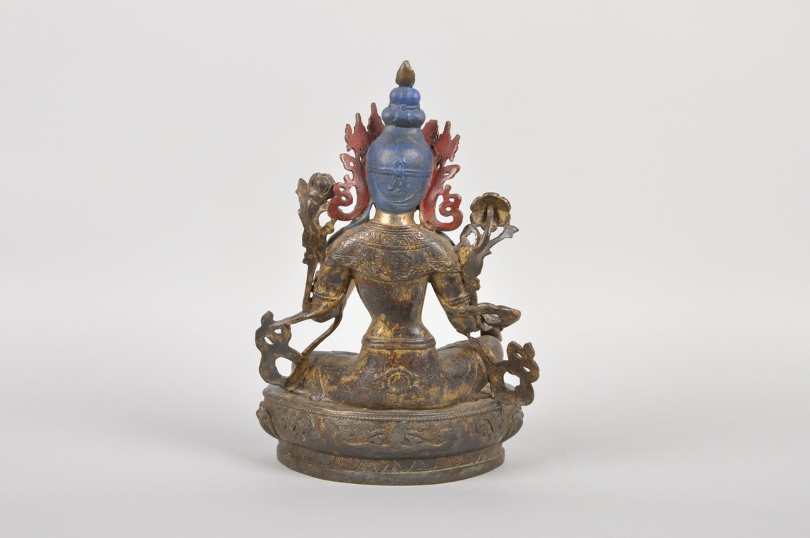Bronze Seated Tara, photo 7 of 9