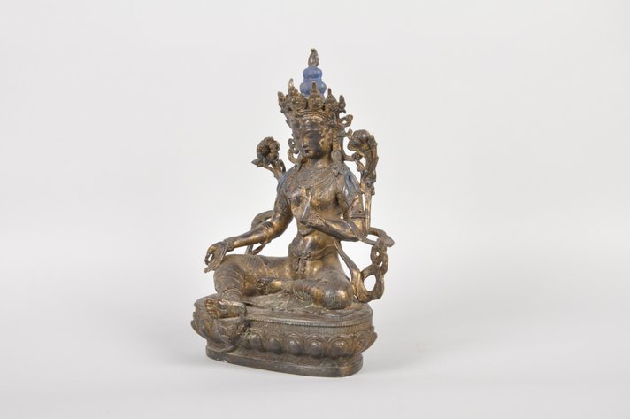 Bronze Seated Tara