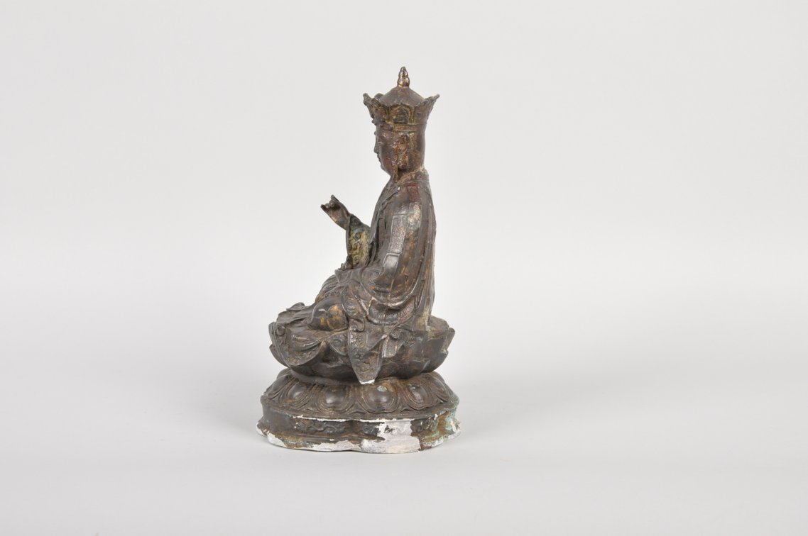 Bronze Seated Guanyin, photo 4 of 9