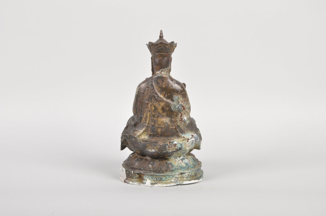 Bronze Seated Guanyin, photo 5 of 9