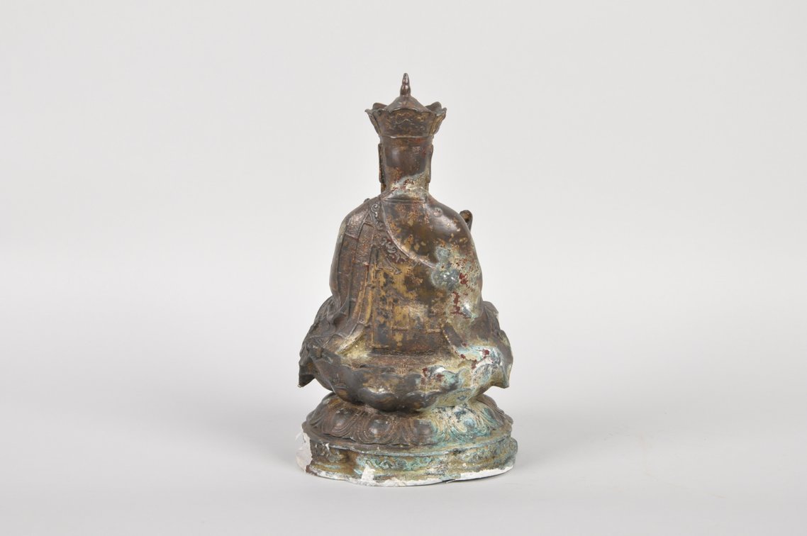 Bronze Seated Guanyin, photo 7 of 9