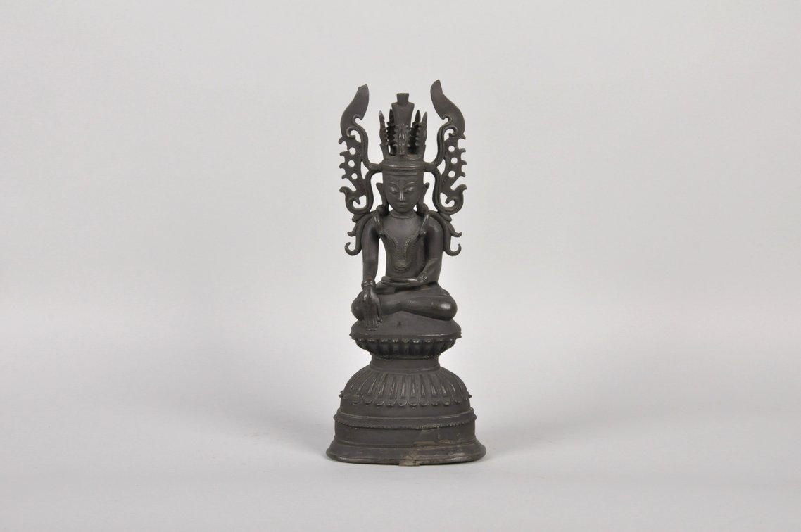 Bronze Jambhupati Style Buddha, photo 2 of 7
