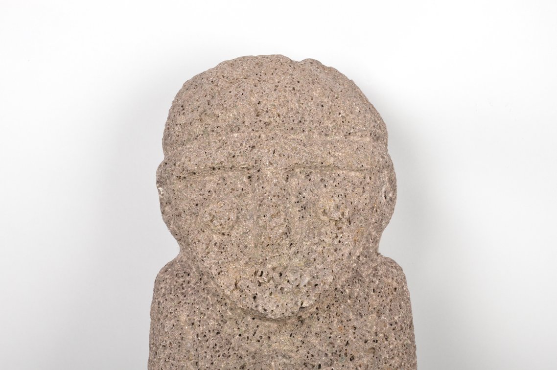 Shaman Lava Rock Statue, photo 2 of 10
