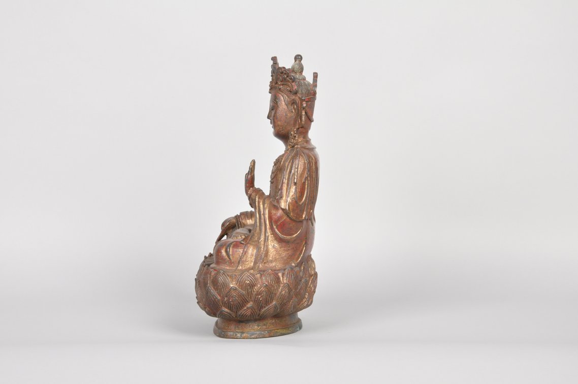 Bronze Guanyin, photo 3 of 7