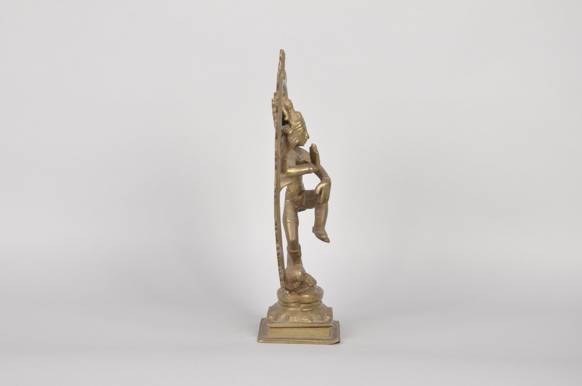 Bronze Nataraja Dancing Shiva Sculpture, photo 4 of 7