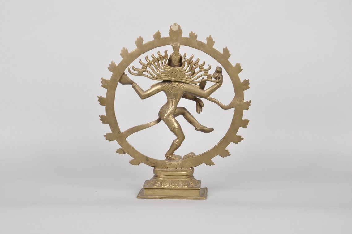 Bronze Nataraja Dancing Shiva Sculpture, photo 6 of 7