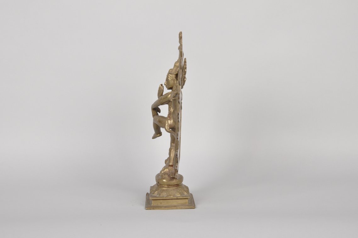 Bronze Nataraja Dancing Shiva Sculpture, photo 3 of 7