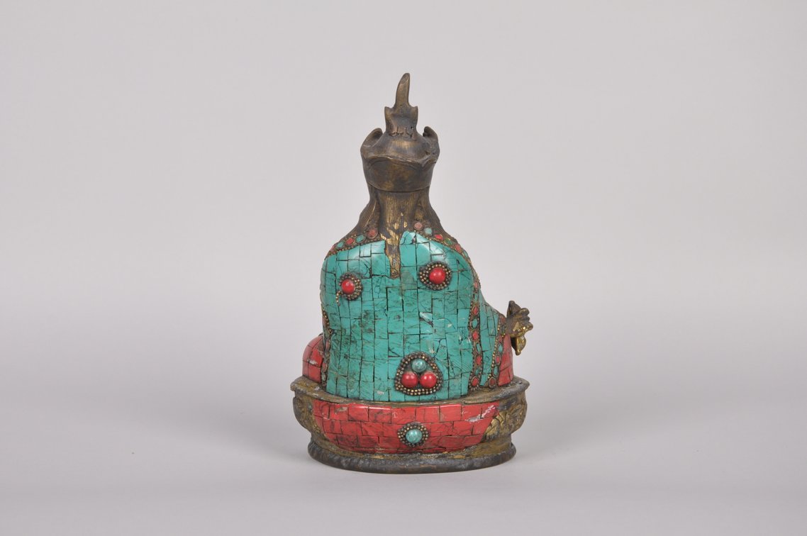 Tsongkhapa Buddhist Shaman Figure, photo 6 of 8