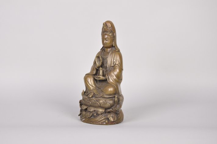 Guanyin Buddha Bronze Mahayana Sculpture
