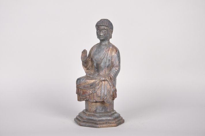 Chinese and Tibetan Influenced Buddha Sculpture