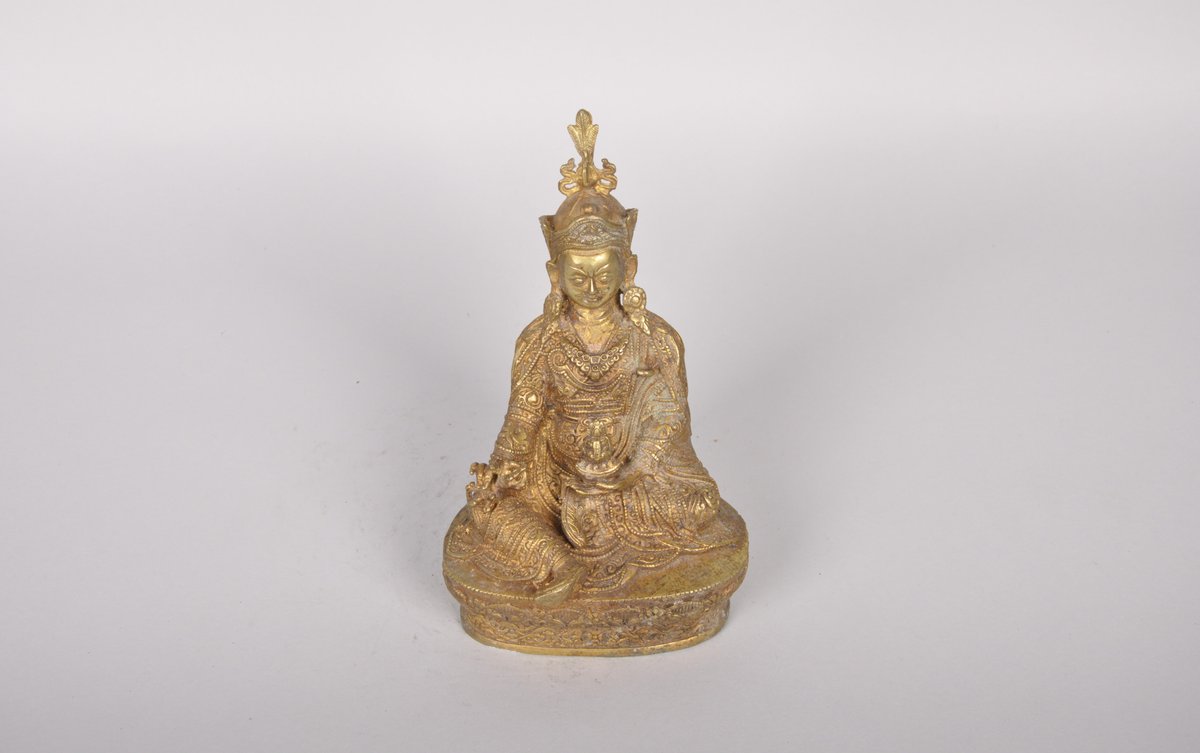 Padmasambhava Guru Rinpoche Tibetan Buddha Sculpture, photo 6 of 8