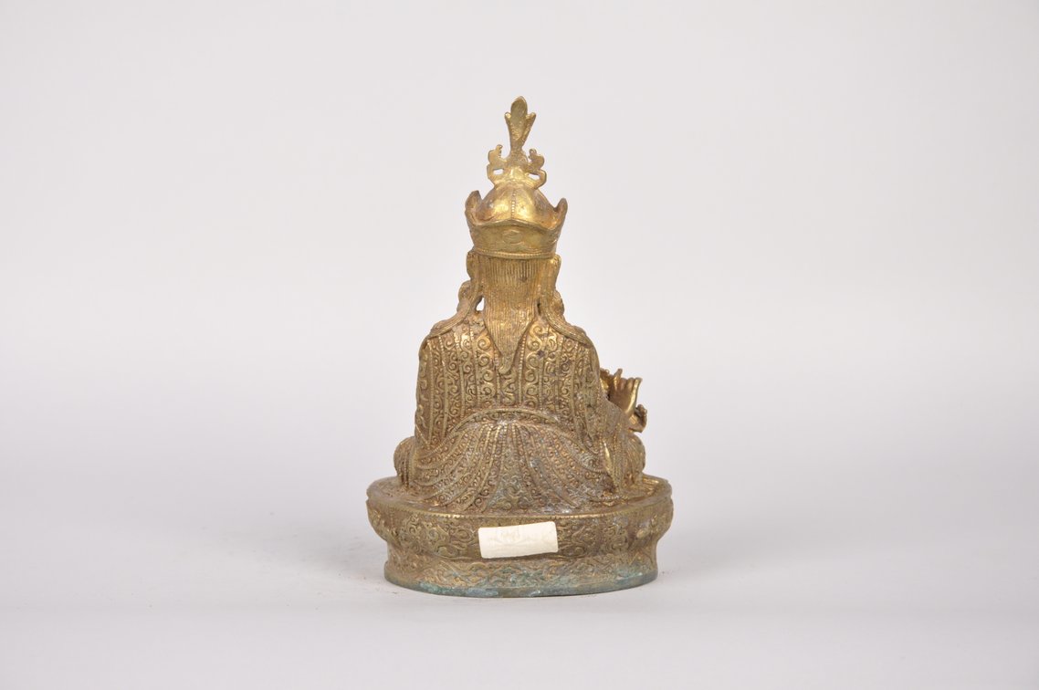 Padmasambhava Guru Rinpoche Tibetan Buddha Sculpture, photo 7 of 8