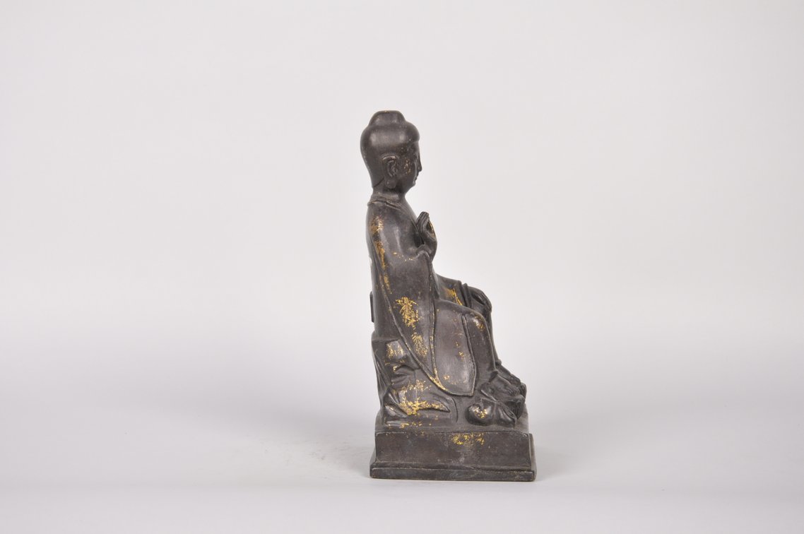 Siddhartha Gautama Historical Buddha Bronze Sculpture, photo 4 of 8